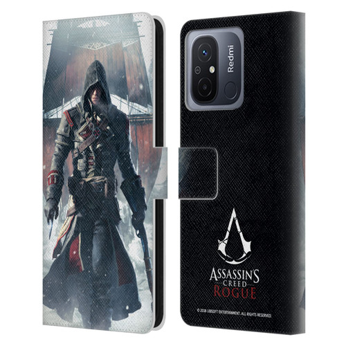 Assassin's Creed Rogue Key Art Shay Cormac Ship Leather Book Wallet Case Cover For Xiaomi Redmi 12C