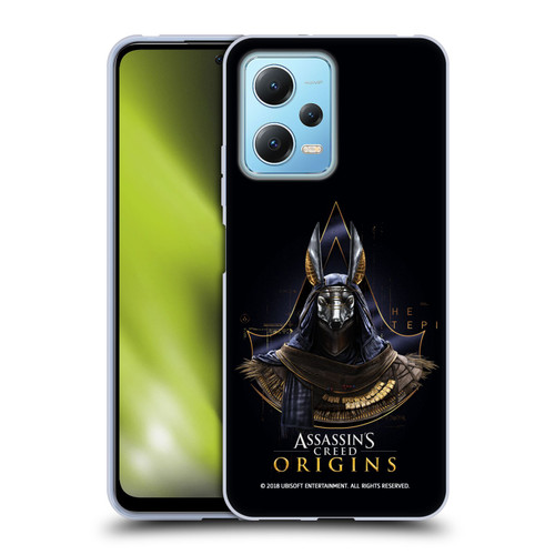 Assassin's Creed Origins Character Art Hetepi Soft Gel Case for Xiaomi Redmi Note 12 5G