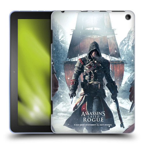 Assassin's Creed Rogue Key Art Shay Cormac Ship Soft Gel Case for Amazon Fire HD 8/Fire HD 8 Plus 2020
