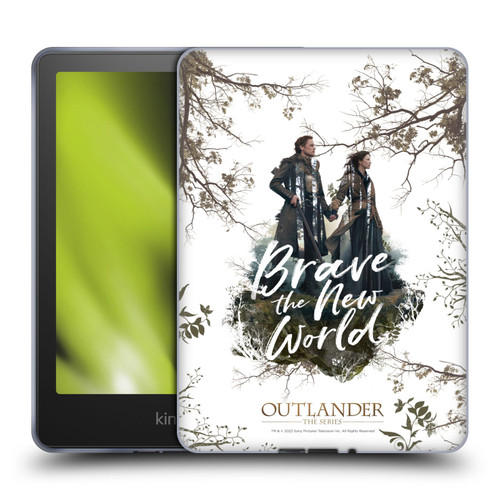 Outlander Composed Graphics Brave The New World Soft Gel Case for Amazon Kindle Paperwhite 5 (2021)