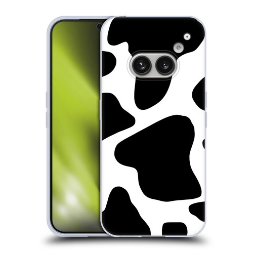 Grace Illustration Animal Prints Cow Soft Gel Case for Nothing Phone (2a)