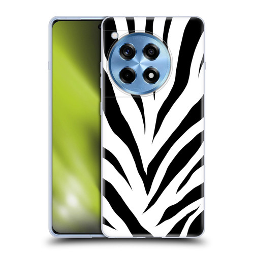 Grace Illustration Animal Prints Zebra Soft Gel Case for OnePlus 12R