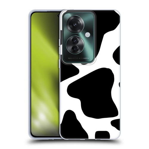 Grace Illustration Animal Prints Cow Soft Gel Case for OPPO Reno11 F 5G / F25 Pro 5G