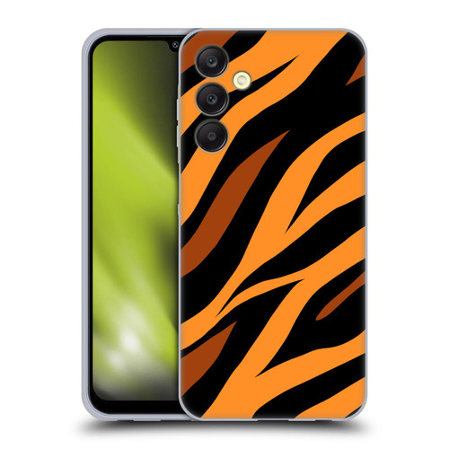 Grace Illustration Animal Prints Tiger Soft Gel Case for Samsung Galaxy A25 5G