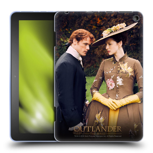 Outlander Characters Jamie And Claire Soft Gel Case for Amazon Fire HD 8/Fire HD 8 Plus 2020