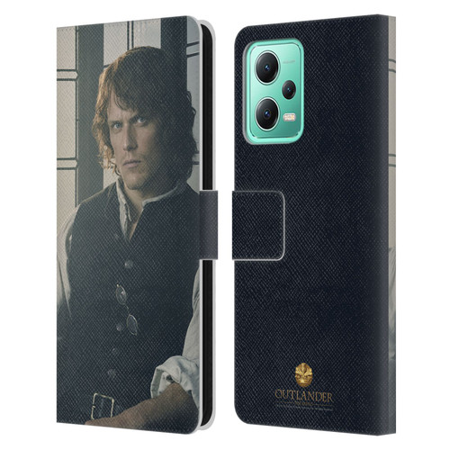 Outlander Characters Jamie Fraser Leather Book Wallet Case Cover For Xiaomi Redmi Note 12 5G