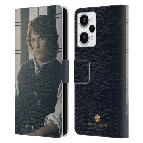 Outlander Characters Jamie Fraser Leather Book Wallet Case Cover For Xiaomi Redmi Note 12T