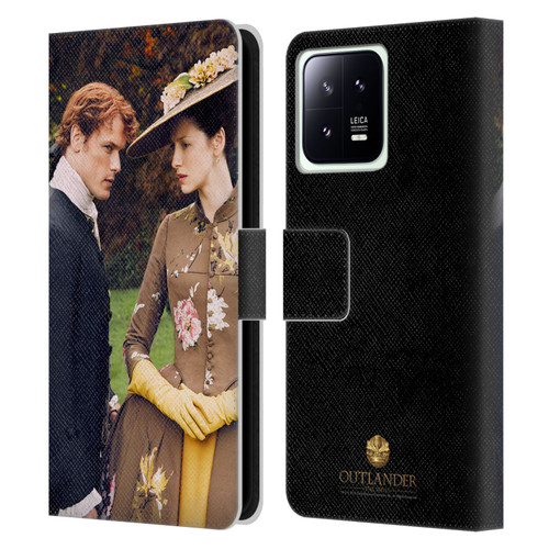 Outlander Characters Jamie And Claire Leather Book Wallet Case Cover For Xiaomi 13 5G