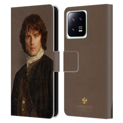 Outlander Characters Jamie Traditional Leather Book Wallet Case Cover For Xiaomi 13 5G