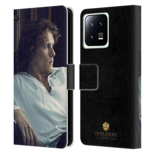 Outlander Characters Jamie White Shirt Leather Book Wallet Case Cover For Xiaomi 13 5G