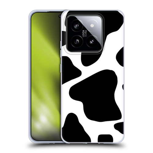 Grace Illustration Animal Prints Cow Soft Gel Case for Xiaomi 14