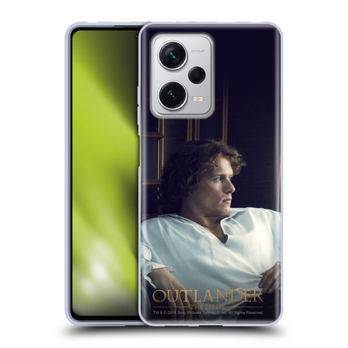 Outlander Characters Jamie White Shirt Soft Gel Case for Xiaomi Redmi Note 12 Pro+ 5G