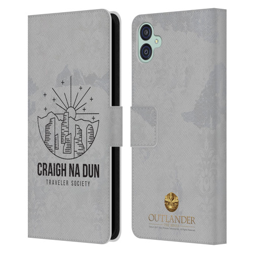 Outlander Graphics Craigh Na Dun Leather Book Wallet Case Cover For Samsung Galaxy M04 5G / A04e