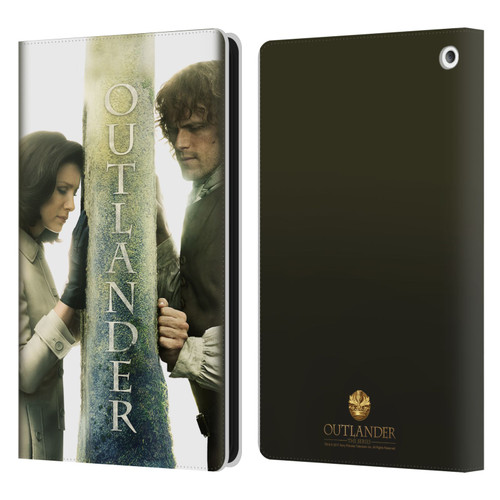 Outlander Key Art Season 3 Poster Leather Book Wallet Case Cover For Amazon Fire HD 8/Fire HD 8 Plus 2020