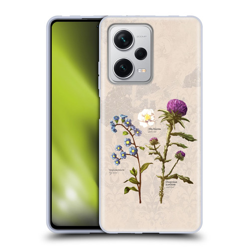 Outlander Graphics Flowers Soft Gel Case for Xiaomi Redmi Note 12 Pro+ 5G