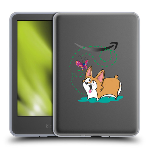 Grace Illustration Dogs Corgi Soft Gel Case for Amazon Kindle 11th Gen 6in 2022