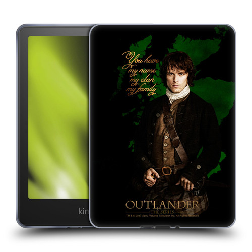 Outlander Portraits Jamie Soft Gel Case for Amazon Kindle Paperwhite 5 (2021)