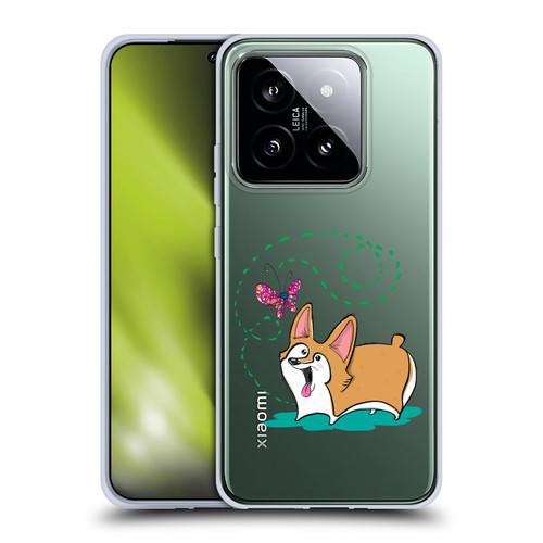 Grace Illustration Dogs Corgi Soft Gel Case for Xiaomi 14