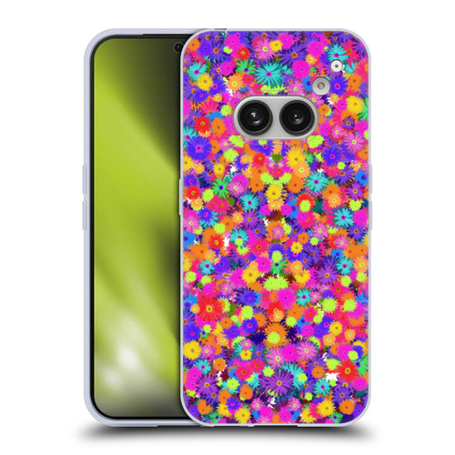 Grace Illustration Lovely Floral Daisies Soft Gel Case for Nothing Phone (2a)