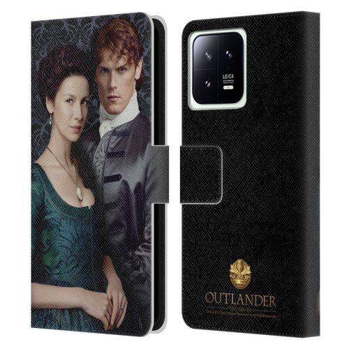 Outlander Portraits Claire & Jamie Leather Book Wallet Case Cover For Xiaomi 13 5G