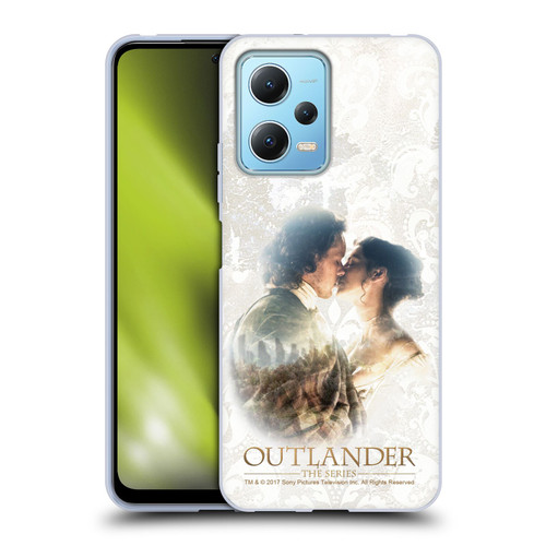 Outlander Portraits Claire & Jamie Kiss Soft Gel Case for Xiaomi Redmi Note 12 5G