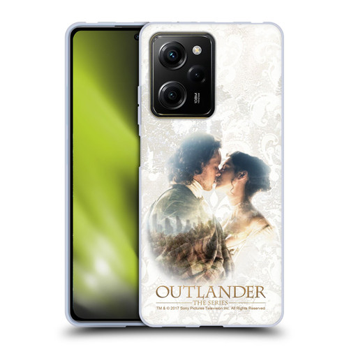 Outlander Portraits Claire & Jamie Kiss Soft Gel Case for Xiaomi Redmi Note 12 Pro 5G