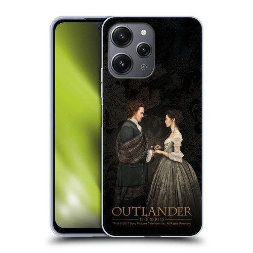 Outlander Portraits Claire & Jamie Painting Soft Gel Case for Xiaomi Redmi 12