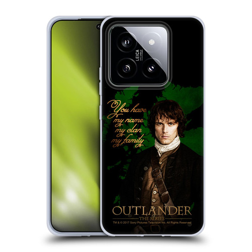 Outlander Portraits Jamie Soft Gel Case for Xiaomi 14