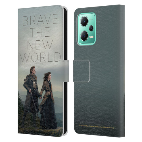 Outlander Season 4 Art Brave The New World Leather Book Wallet Case Cover For Xiaomi Redmi Note 12 5G