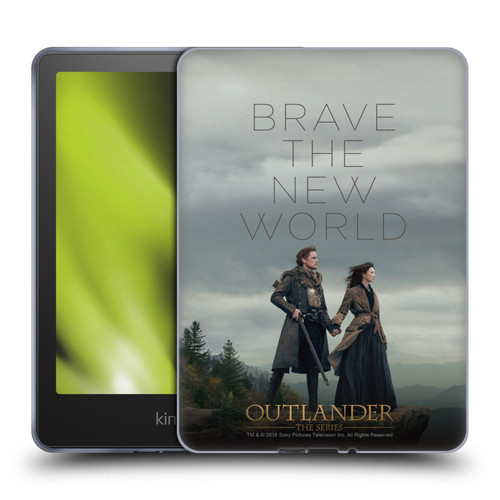 Outlander Season 4 Art Brave The New World Soft Gel Case for Amazon Kindle Paperwhite 5 (2021)