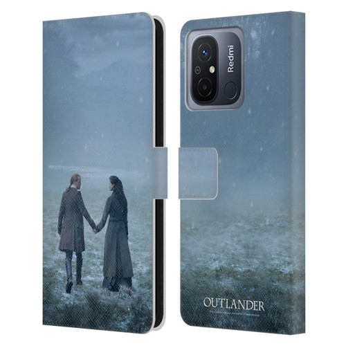 Outlander Season 6 Key Art Jamie And Claire Leather Book Wallet Case Cover For Xiaomi Redmi 12C