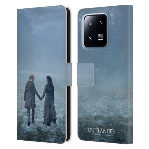 Outlander Season 6 Key Art Jamie And Claire Leather Book Wallet Case Cover For Xiaomi 13 Pro 5G