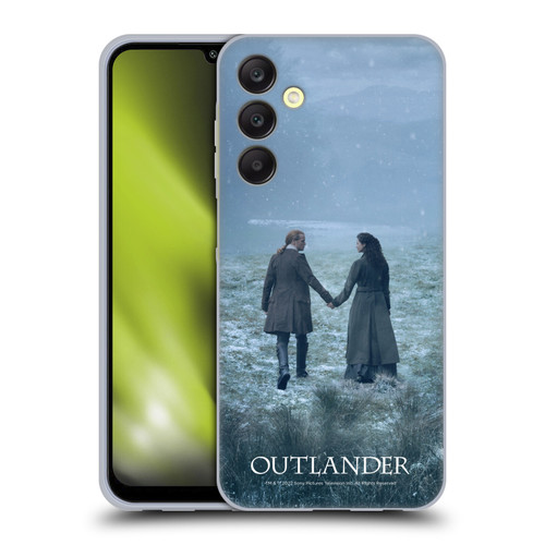 Outlander Season 6 Key Art Jamie And Claire Soft Gel Case for Samsung Galaxy A25 5G