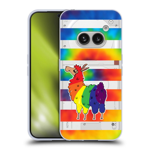 Grace Illustration Llama Pride Soft Gel Case for Nothing Phone (2a)