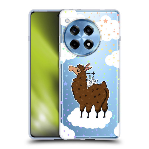 Grace Illustration Llama Pegasus Soft Gel Case for OnePlus 12R