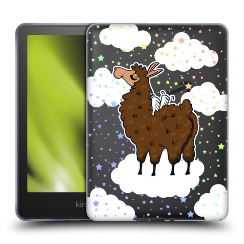 Grace Illustration Llama Pegasus Soft Gel Case for Amazon Kindle Paperwhite 5 (2021)