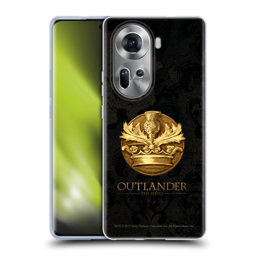 Outlander Seals And Icons Scotland Thistle Soft Gel Case for OPPO Reno11