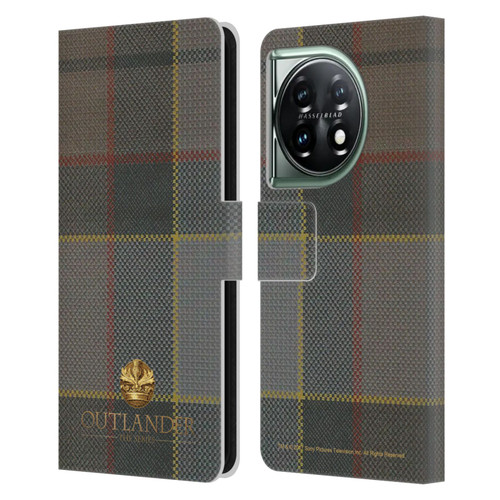 Outlander Tartans Fraser Leather Book Wallet Case Cover For OnePlus 11 5G