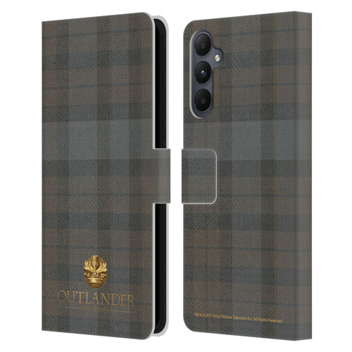 Outlander Tartans Plaid Leather Book Wallet Case Cover For Samsung Galaxy A05s