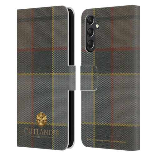 Outlander Tartans Fraser Leather Book Wallet Case Cover For Samsung Galaxy A24 4G / M34 5G