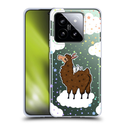 Grace Illustration Llama Pegasus Soft Gel Case for Xiaomi 14