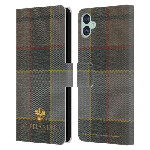 Outlander Tartans Fraser Leather Book Wallet Case Cover For Samsung Galaxy M04 5G / A04e