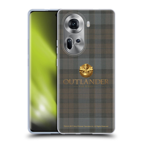 Outlander Tartans Plaid Soft Gel Case for OPPO Reno11