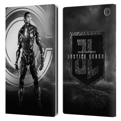 Zack Snyder's Justice League Snyder Cut Character Art Cyborg Leather Book Wallet Case Cover For Amazon Fire Max 11 2023