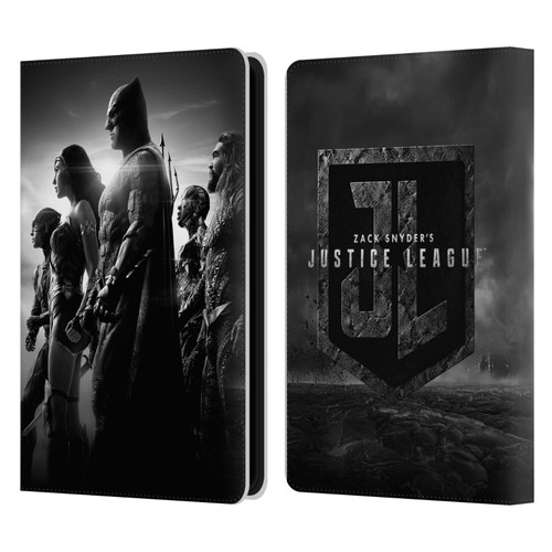 Zack Snyder's Justice League Snyder Cut Character Art Group Leather Book Wallet Case Cover For Amazon Kindle Paperwhite 5 (2021)