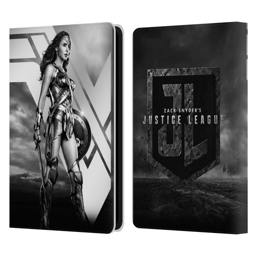 Zack Snyder's Justice League Snyder Cut Character Art Wonder Woman Leather Book Wallet Case Cover For Amazon Kindle Paperwhite 5 (2021)