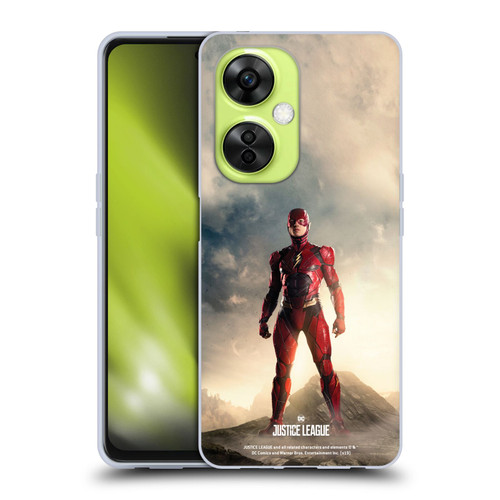 Justice League Movie Character Posters The Flash Soft Gel Case for OnePlus Nord CE 3 Lite 5G