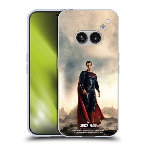 Justice League Movie Character Posters Superman Soft Gel Case for Nothing Phone (2a)