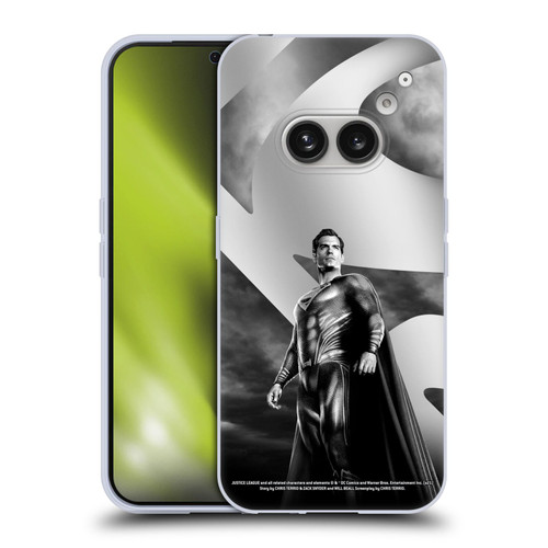 Zack Snyder's Justice League Snyder Cut Character Art Superman Soft Gel Case for Nothing Phone (2a)