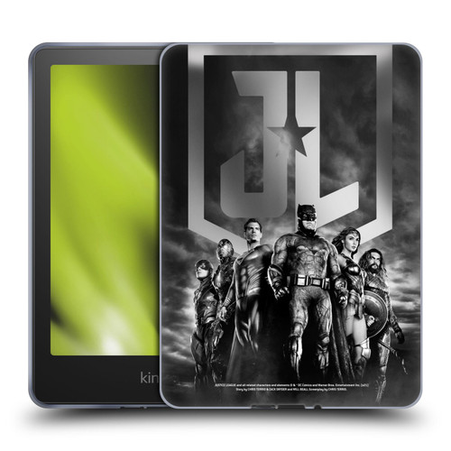 Zack Snyder's Justice League Snyder Cut Character Art Group Logo Soft Gel Case for Amazon Kindle Paperwhite 5 (2021)